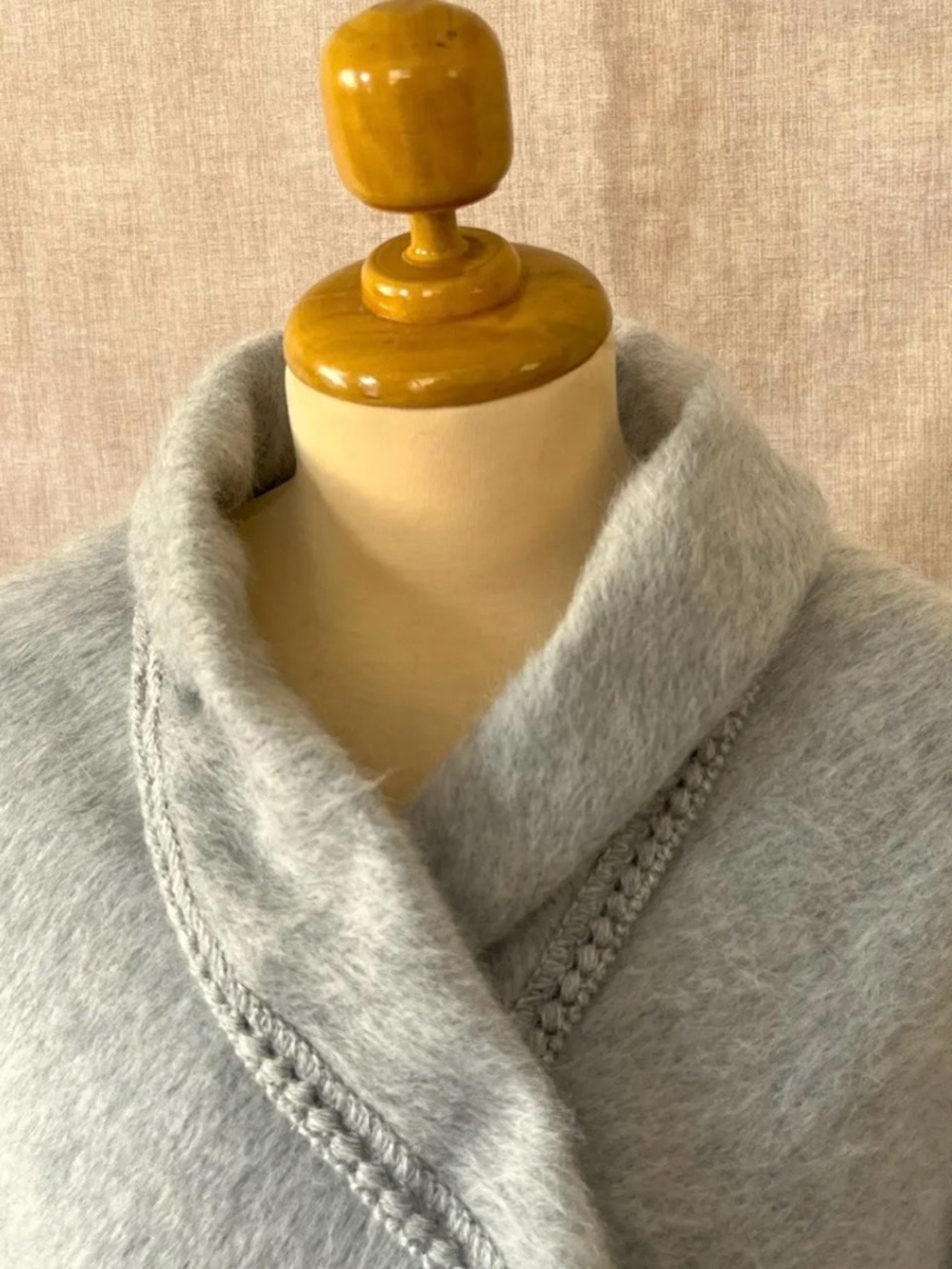 Handmade Alpaca Wool Shawl -Peruvian Pashmina with fringe